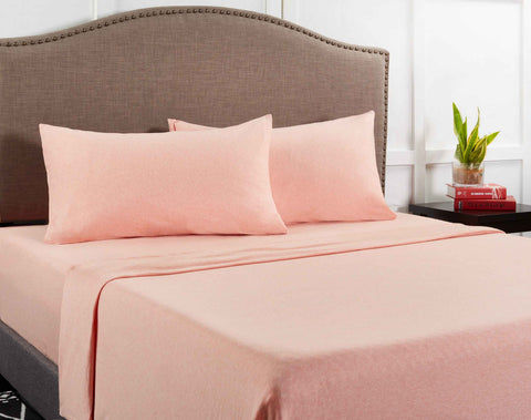 Image of Knit Jersey Bedding Sheet Set